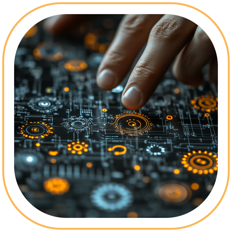 Hands editing video on a professional mixing console